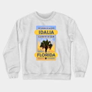 I Survived Hurrican Idalia Crewneck Sweatshirt